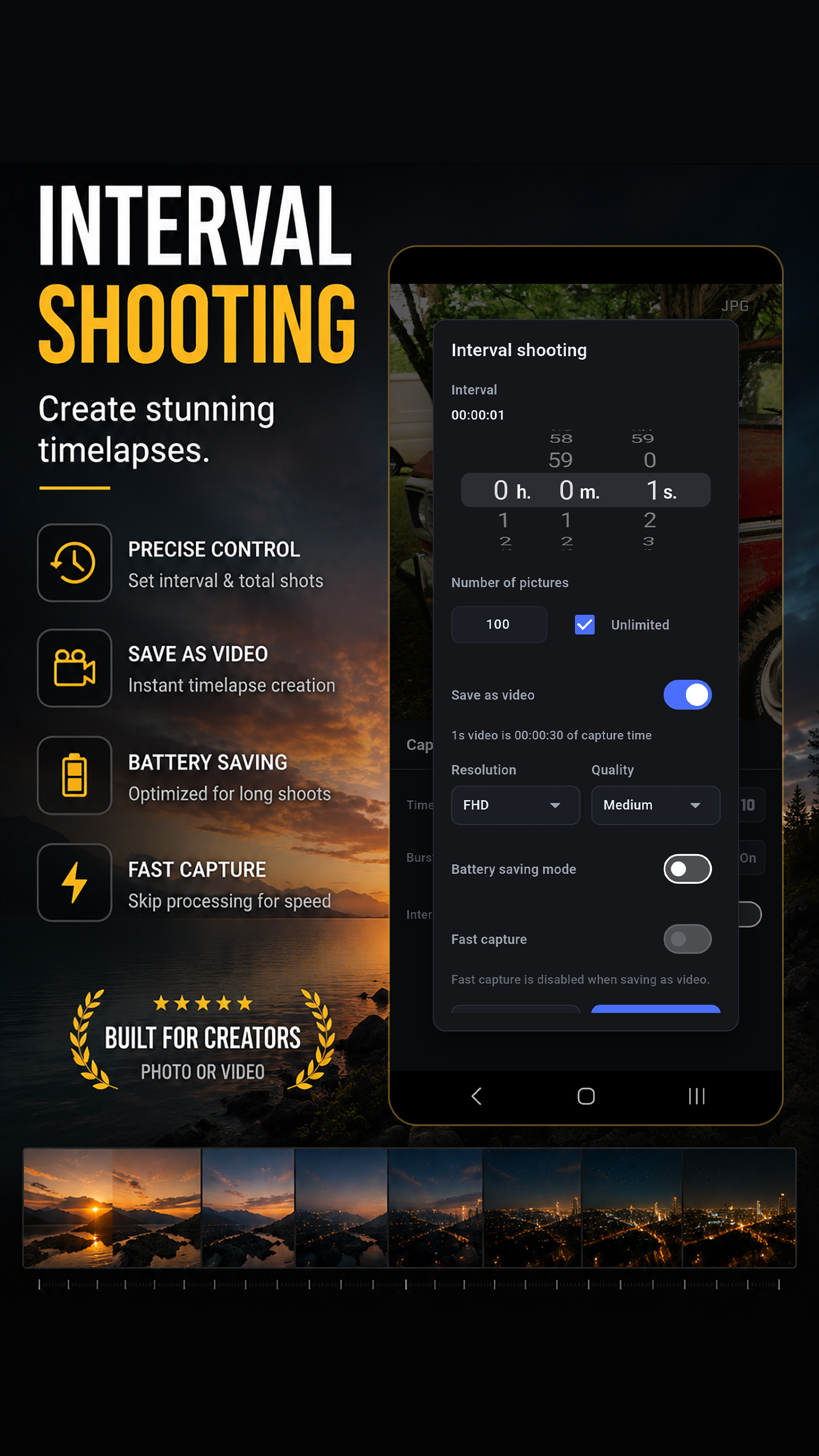Interval shooting